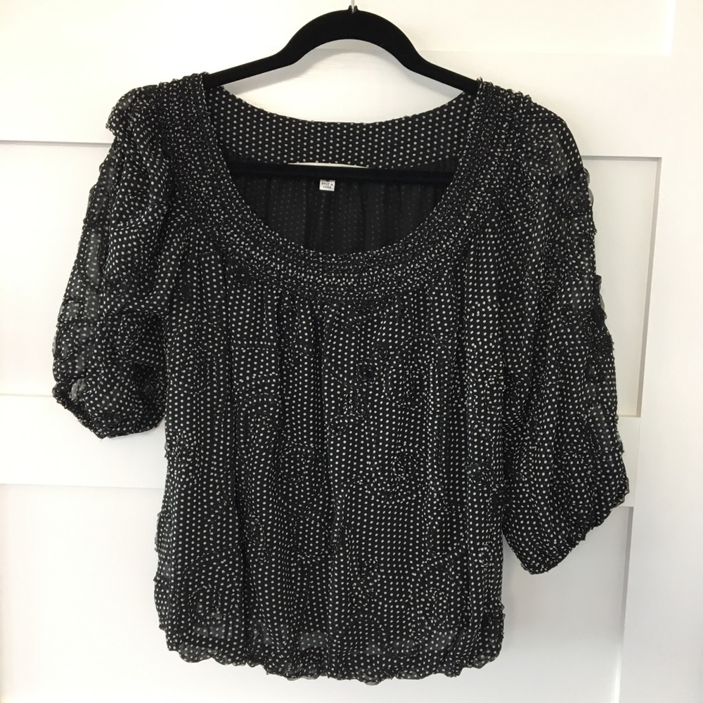 Studio M peasant blouse